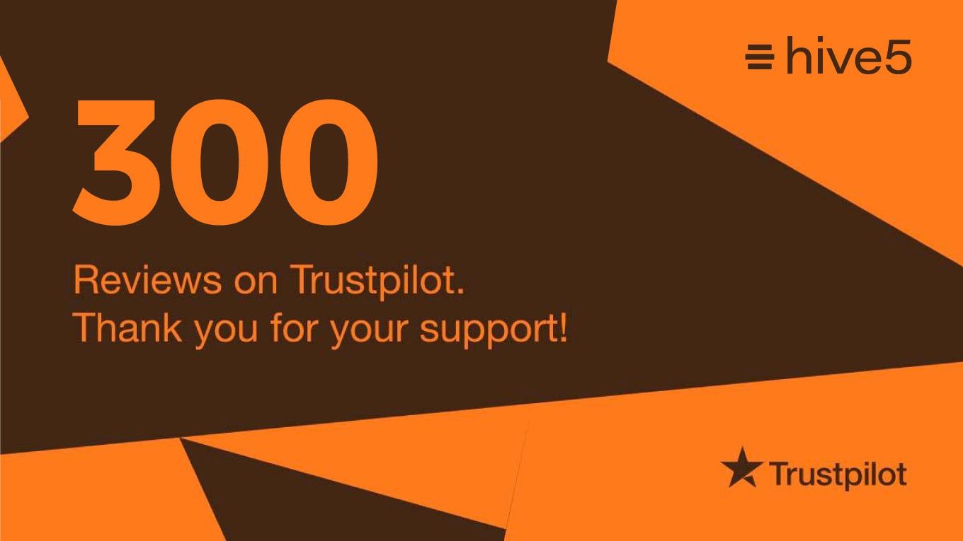 Hive5's Reviews on Trustpilot: Building Trust Through Positive Experiences