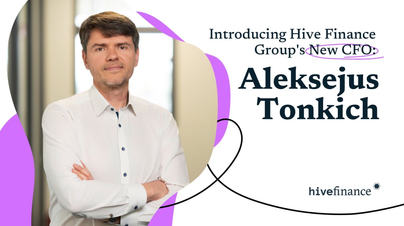Introducing Hive Finance Group's New CFO: Aleksejus Tonkich