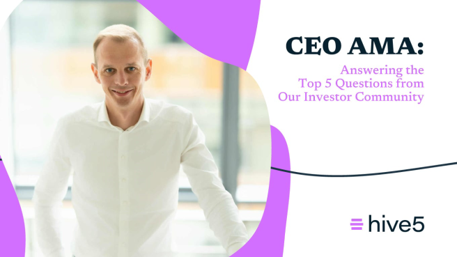 CEO AMA: Answering the Top 5 Questions from Our Investor Community
