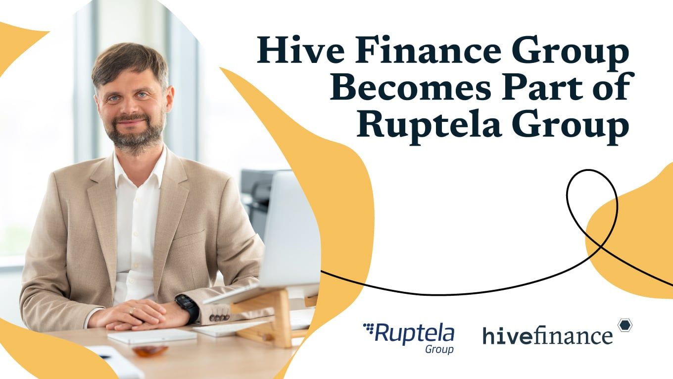 Hive Finance Group Becomes Part of Ruptela Group