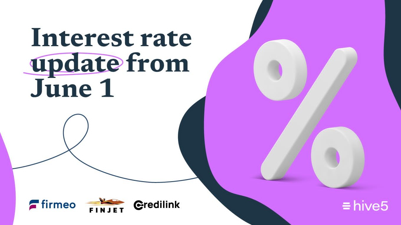 Interest rate update from June 1