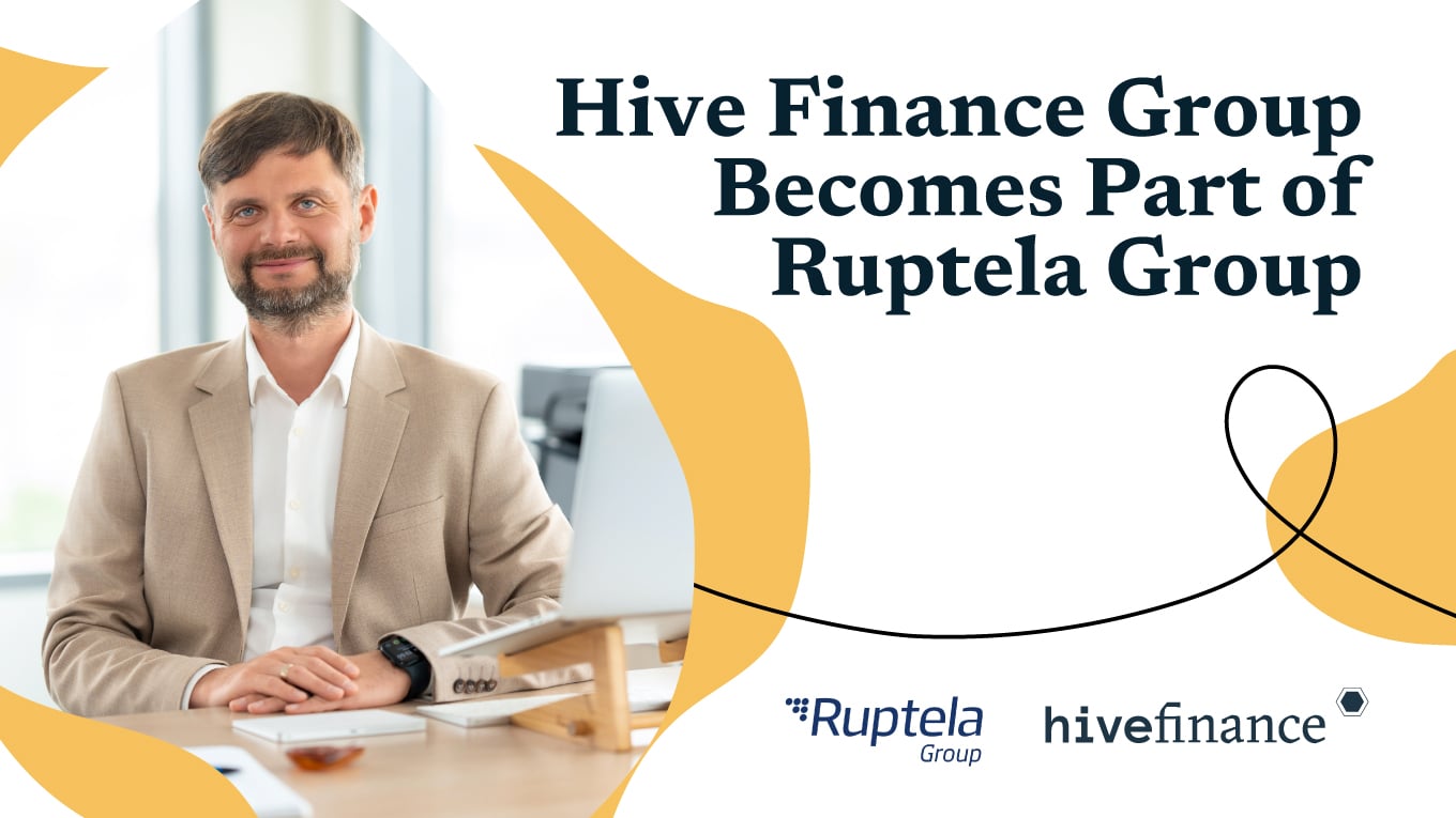Hive Finance Group Becomes Part of Ruptela Group