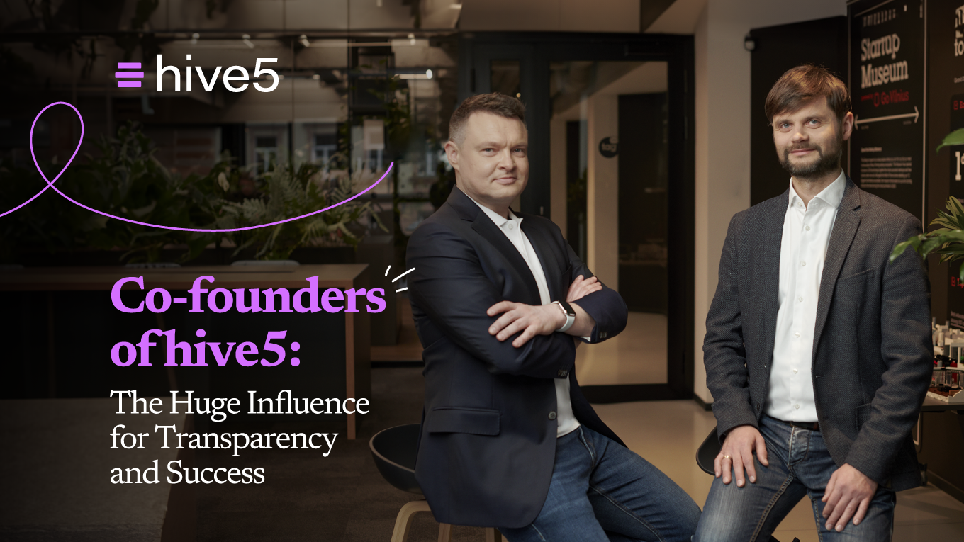 A Closer Look at Hive5’s Co-Founders: Ričardas Vandzinskas and Andrius Rupšys
