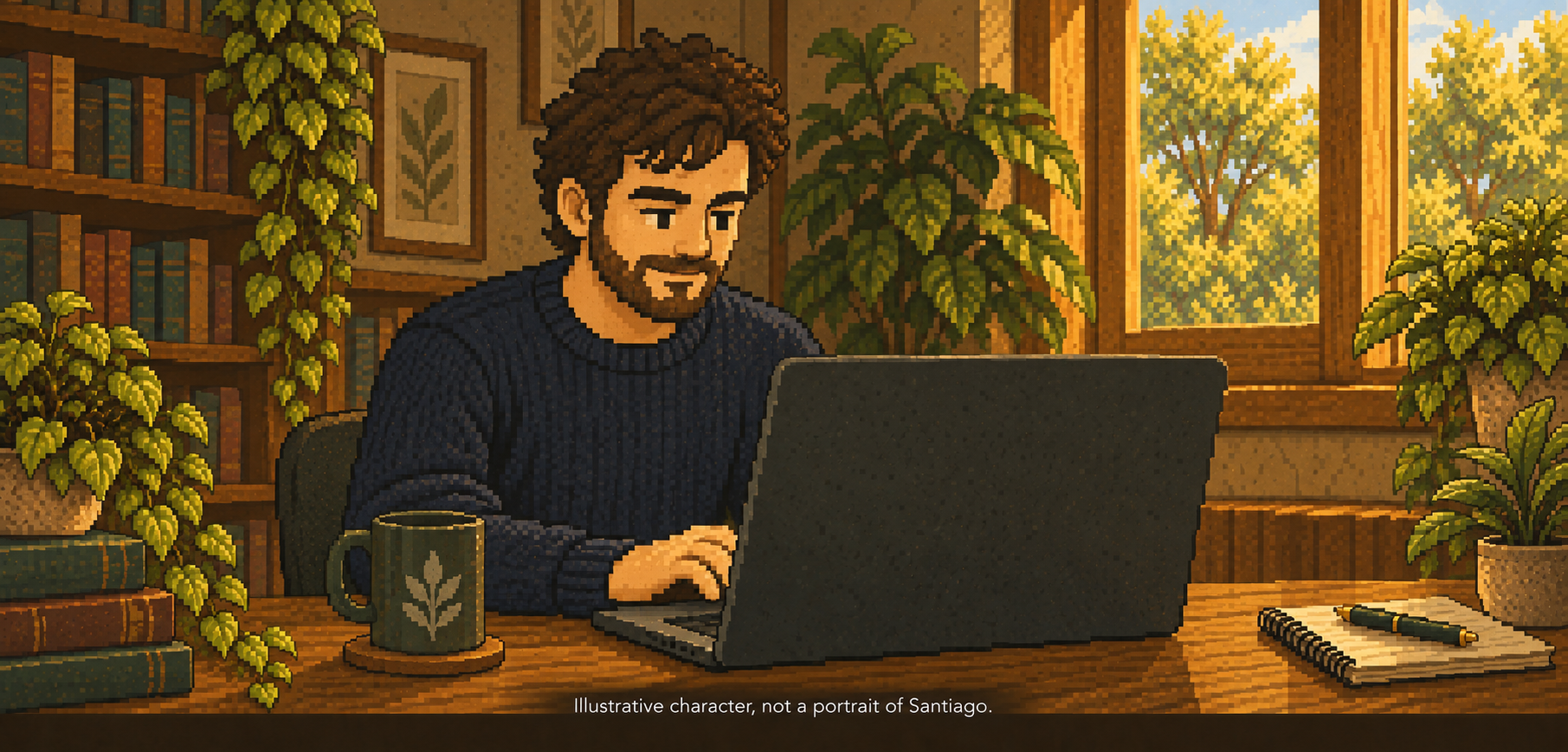 Santiago checks his Hive5 investments every day